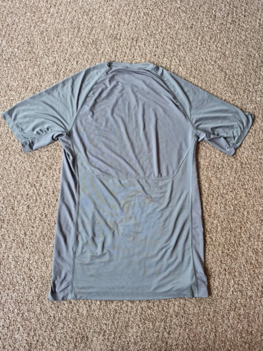 Nike Pro DRI-FIT Short Sleeve Performance Tee - Gray